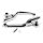 Kit Leve Manubrio Chromate (Freno e Frizione) per Harley Davidson Softail 2018-