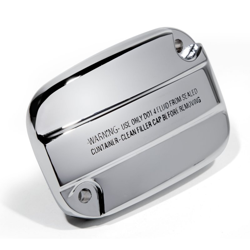 Chromabdeckung Bremsflüssigkeitsbehälter Harley® alle FXR hinten 41811-86 