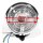 5¾" Scheinwerfer Schwarz / Chrom H4 Bates-Style f Harley Suzuki Universal ECE