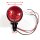 12V Mini Feu arrière Noir Rouge Universel Rétro Chopper Bobber Harley