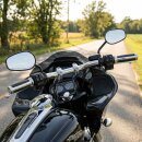 Spiegel Set Custom Schwarz Diamond Twin Cam Style für Harley Davidson ECE