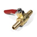 Benzinhahn Messing Absperrhahn In-Line 8 mm (5/16")...