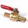 Petcock Brass Stopcock In-Line 8 mm (5/16") Retro Custom Chopper