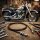 Cable velocímetro para Harley-Davidson 108 cm rueda delantera 16mm + 5/8 Negro
