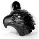 Horn Cover Eagle Head Black for Harley Davidson Big Twin...