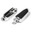 Footpegs Chrome Thunder Style for Harley Davidson Softail...