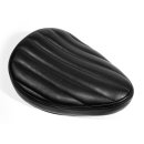 Solo Seat Black &quot;Tuck + Roll&quot; Style Comfort...