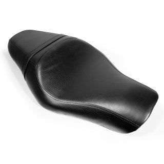 Sitzbank Schwarz Plain für Harley Davidson Sportster 2004-2020 Custombikes Seat