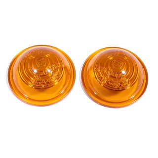 Replacement lens for Bullet Mini indicator orange E-approved ECE Universal