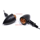 Replacement lens for Bullet Mini indicator orange E-approved ECE Universal