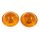 Replacement lens for Bullet Mini indicator orange E-approved ECE Universal