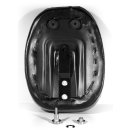 Seat pad black &quot;New Wave&quot; Edition for Harley-Davidson Sportster from 2004 - 2020