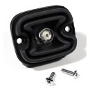 Hauptbremszylinderabdeckung vorne Schwarz für Harley Davidson Softail Dyna 2005-