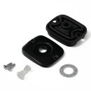 Hauptbremszylinderabdeckung vorne Schwarz für Harley Davidson Softail Dyna 2005-
