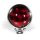 Bates Style Feu arrière chrome rouge LED 12V Universel Bobber Chopper Custom HD