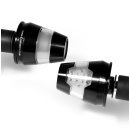 Lenkerendenblinker Set Alu Conic LED Schwarz ECE-Zulassung Lenkerblinker 1 Paar