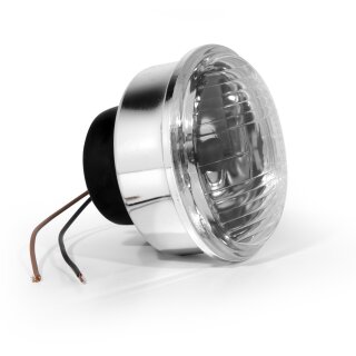 4 "H4 inserto faro anteriore in vero vetro universale riflettorenECE auto moto
