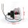 4 "H4 inserto faro anteriore in vero vetro universale riflettorenECE auto moto