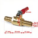 llave de purga Latón la válvula de cierre...