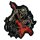 Aufnäher Gitarre Sensenmann 15 x 13,5 cm Guitar Reaper Patch