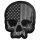 Patch USA Crâne Gris 10,5 x 8 cm Gray Tactical Skull Veste Gilet Brodé 