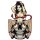 Autocollant Diablesse
 Crâne
 Pin Up Fille 8,5 x 5,5 cm Devil Skull Girl Sticker