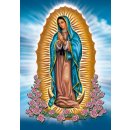 Pegatina Virgen María 16x11 cm Creer Rezar Santo...