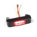 Mini Rücklicht Bremslicht LED SMD Alu ECE Schwarz...