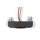 Mini piloto trasero luz de freno LED SMD aluminio ECE Negro Micro Chopper Custom