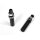 Blinker-Verlängerung-Adapter 30 mm von M6 auf M8 Set Schwarz Motorrad Universal