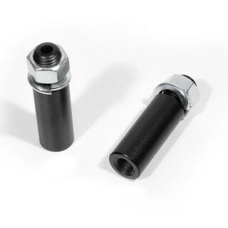Adaptateur dextension dindicateur 35 mm de M8 à M10 Set Noir Moto Universel