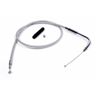 Cavi Accelleratore 8" Acciaio Inox H adatto Harley Davidson Shovelhead 56313-76