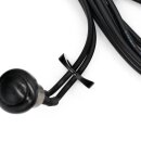 Pulsanti Micro a 2 cavetti Mini Interruttore Manubrio Nero Cromato Moto Harley