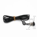 Pulsanti Micro a 2 cavetti Mini Interruttore Manubrio Nero Cromato Moto Harley