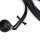 Pulsanti Micro a 2 cavetti Mini Interruttore Manubrio Nero Cromato Moto Harley