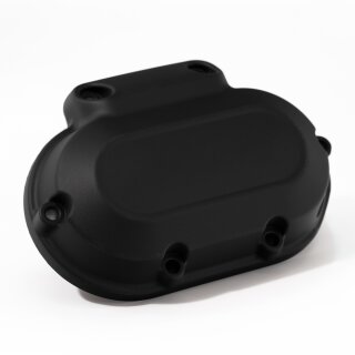 Getriebe Seitendeckel Schwarz End Cover für Harley Twin Cam 6-Gang Dyna Softail Touring ab 06-