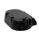 Getriebedeckel Smooth Schwarz End Cover für Harley Big Twin Cam Evo 1987 - 2006
