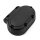 Getriebedeckel Smooth Schwarz End Cover für Harley Big Twin Cam Evo 1987 - 2006