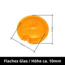 Replacement lens for Bullet Mini indicator orange E-approved ECE Universal