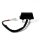 Mini LED license plate light aluminum black motorcycle Custom ECE universal