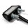 Mini LED license plate light aluminum black motorcycle Custom ECE universal
