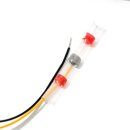 Micro-Blinker Set schwarz Mini Bullet LED getönt ECE Chopper Bobber Custom