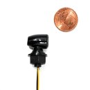 Micro-Blinker Set schwarz Mini Bullet LED getönt ECE Chopper Bobber Custom