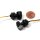 Micro-Blinker Set schwarz Mini Bullet LED getönt ECE Chopper Bobber Custom