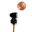 3in1 Micro LED Blinker Rücklicht Bremslicht Set schwarz 12V getönt ECE universal