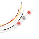 3in1 Micro LED Blinker Rücklicht Bremslicht Set schwarz 12V getönt ECE universal