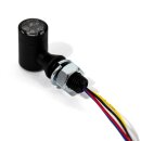 3in1 LED Mini Blinker schwarz Rücklicht Bremslicht Set 12V getönt ECE universal