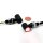 3in1 LED Mini Blinker schwarz Rücklicht Bremslicht Set 12V getönt ECE universal