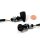 Mini-Blinker Set schwarz Micro LED getönt Bullet ECE Custom universal