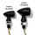 Mini-Blinker Set schwarz Micro LED getönt Bullet ECE Custom universal